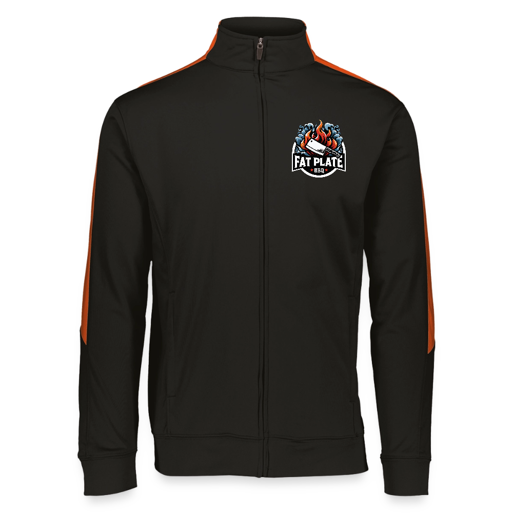 Augusta Sportswear Unisex 2.0 Medalist Jacket - black/orange