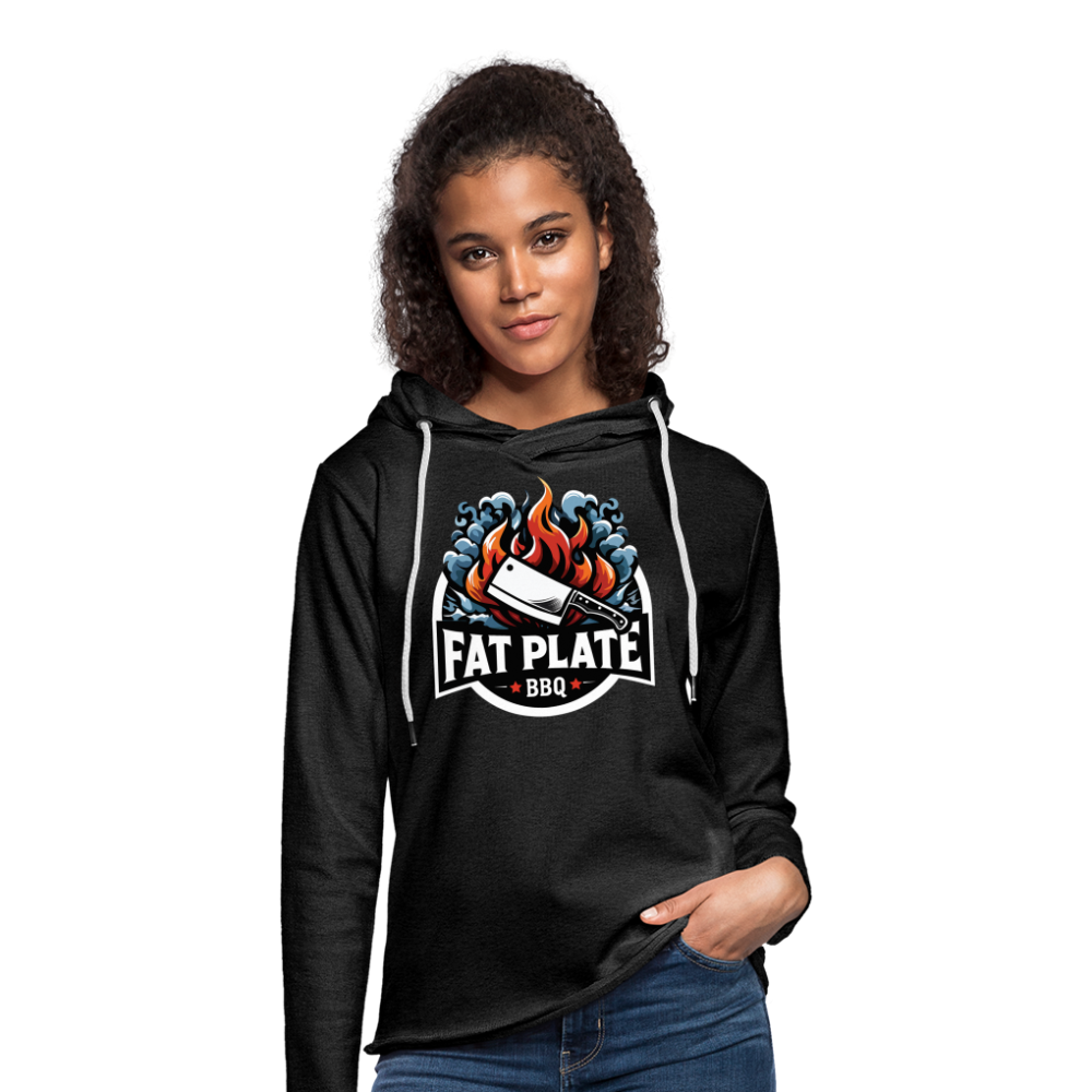 Fat Plate Unisex Lightweight Hoodie - charcoal grey