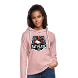 Fat Plate Unisex Lightweight Hoodie - cream heather pink