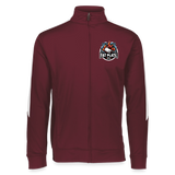 Augusta Sportswear Unisex 2.0 Medalist Jacket - maroon/white