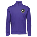 Augusta Sportswear Unisex 2.0 Medalist Jacket - purple/white