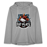 Fat Plate Unisex Lightweight Hoodie - heather gray