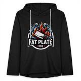Fat Plate Unisex Lightweight Hoodie - charcoal grey