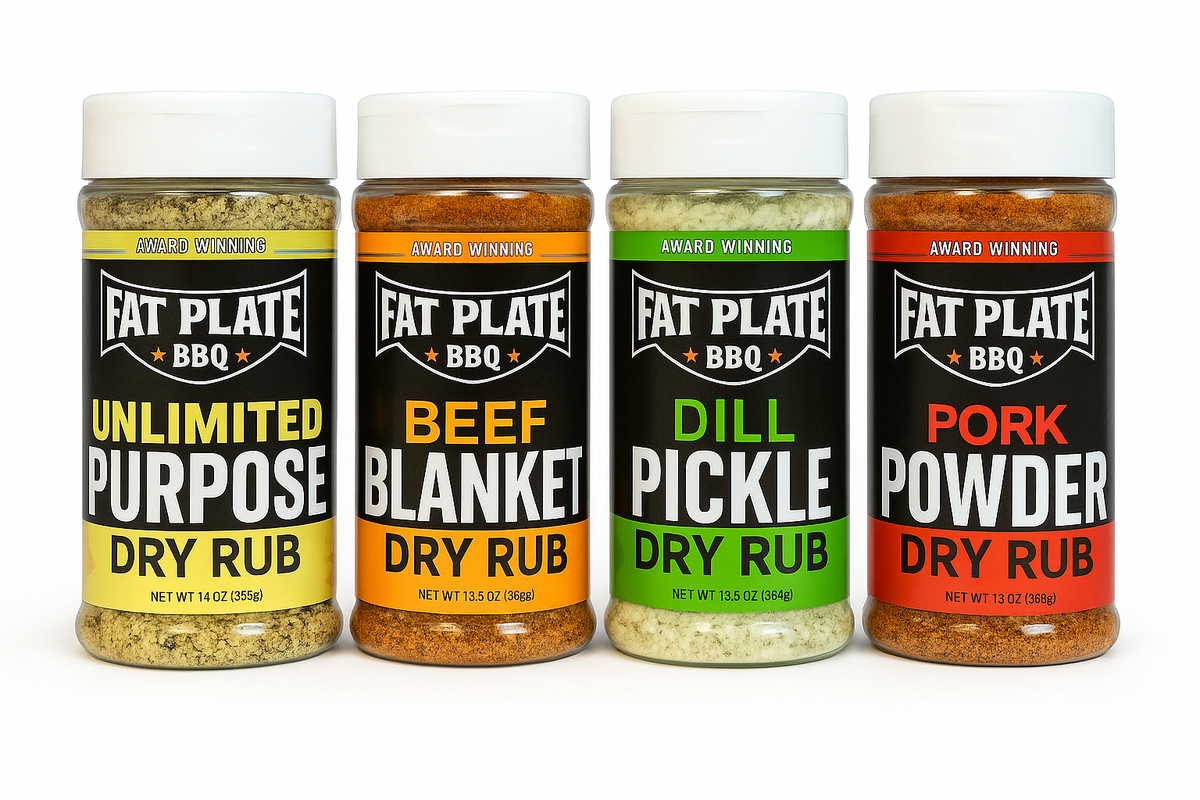 Fat Plate BBQ Core Four rub bundle, photo 2