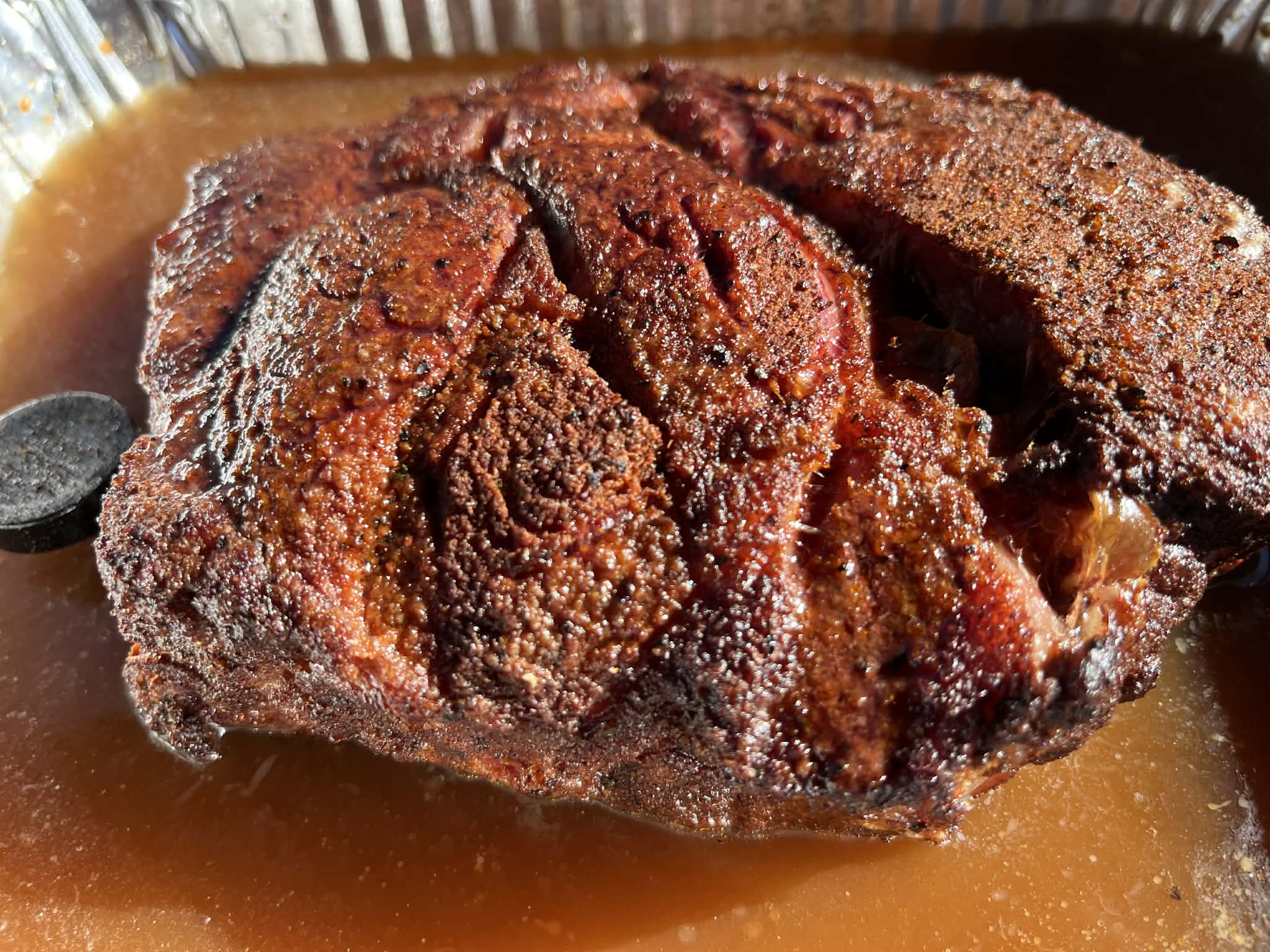 Beef Blanket Rub Rub Fat Plate BBQ 