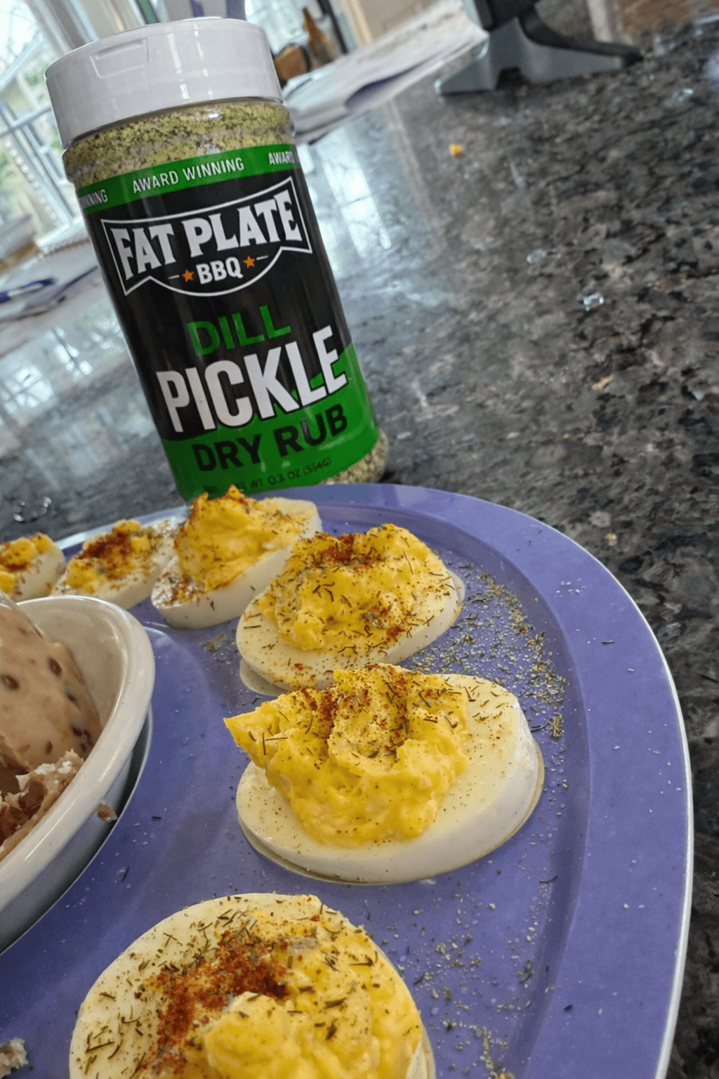 Dill Pickle Rub Rub Fat Plate BBQ 