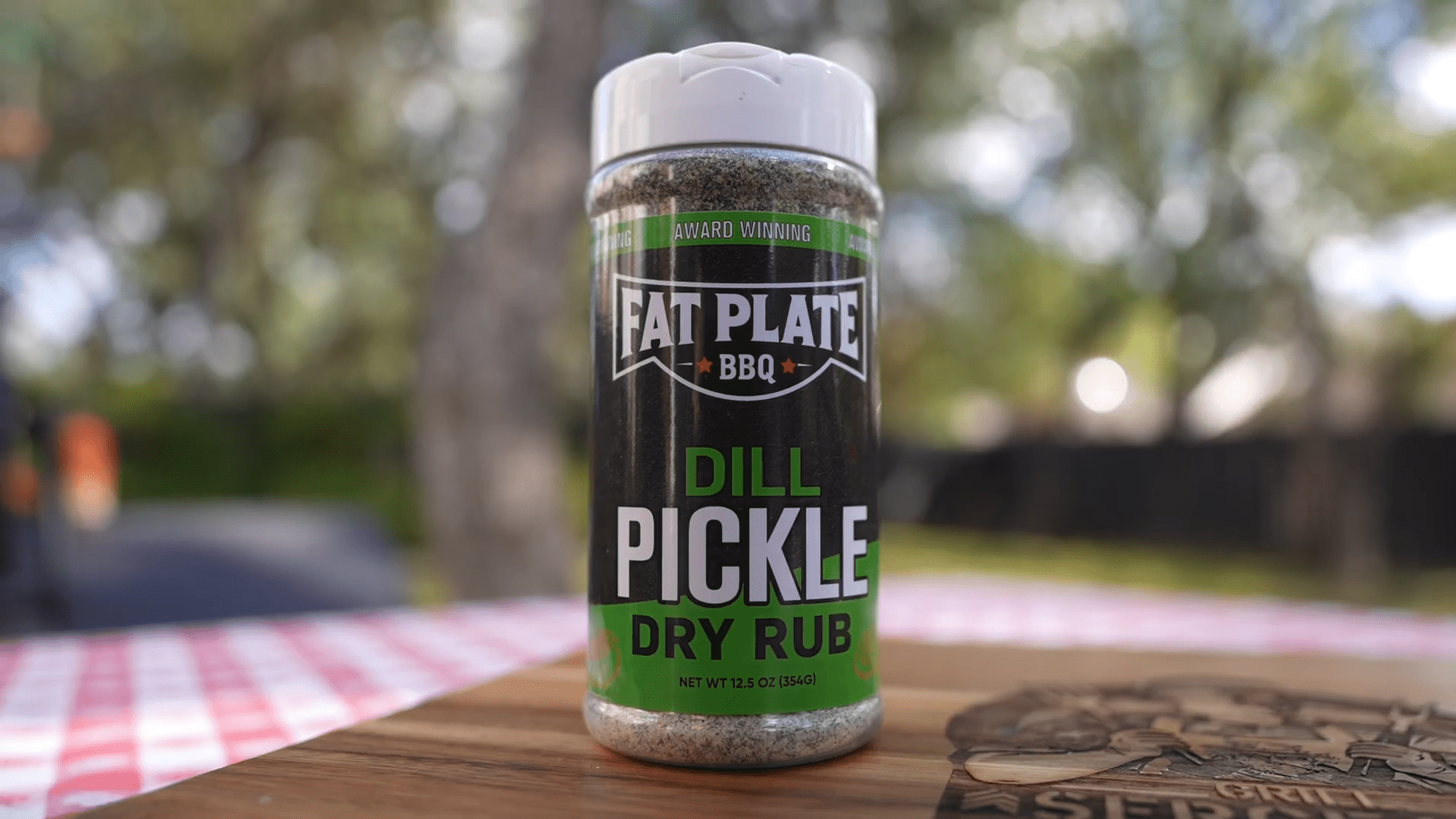 Dill Pickle Rub Rub Fat Plate BBQ 