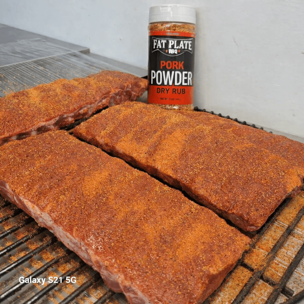 Pork Powder Rub Rub Fat Plate BBQ 