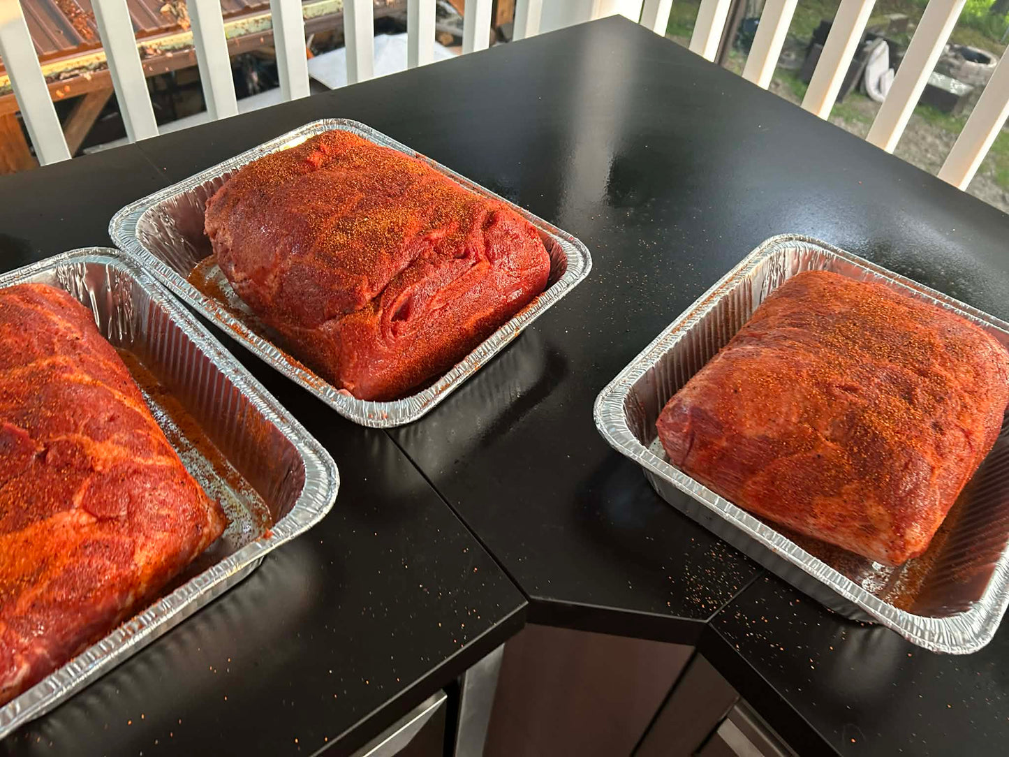 Pork Powder Rub Rub Fat Plate BBQ 