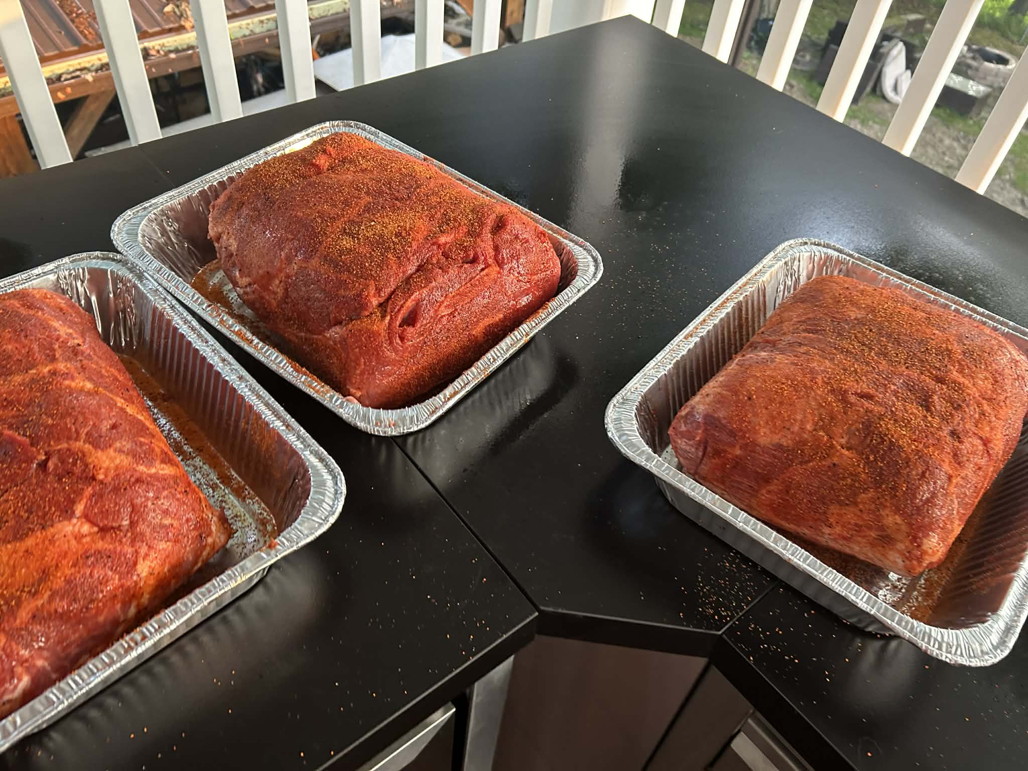 Pork Powder Rub Rub Fat Plate BBQ 