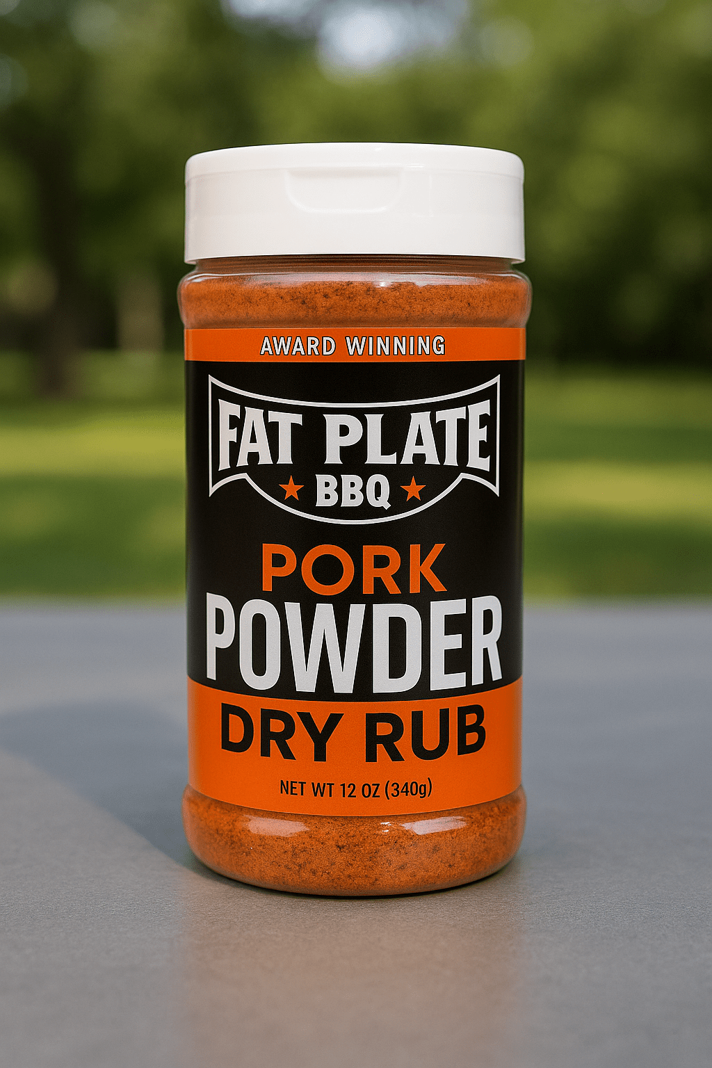 Pork Powder Rub Rub Fat Plate BBQ 