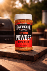 Pork Powder Rub Rub Fat Plate BBQ 