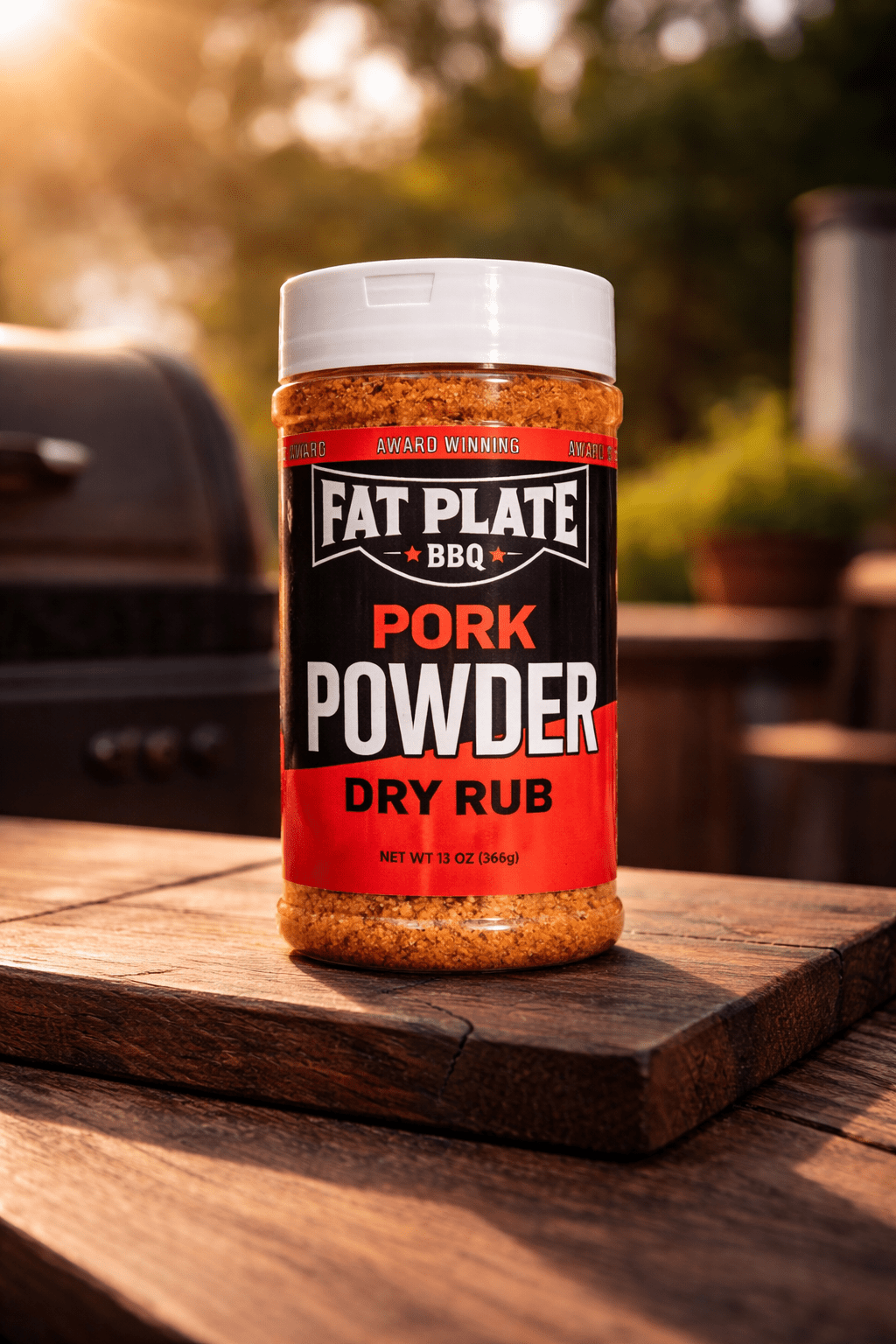 Pork Powder Rub Rub Fat Plate BBQ 