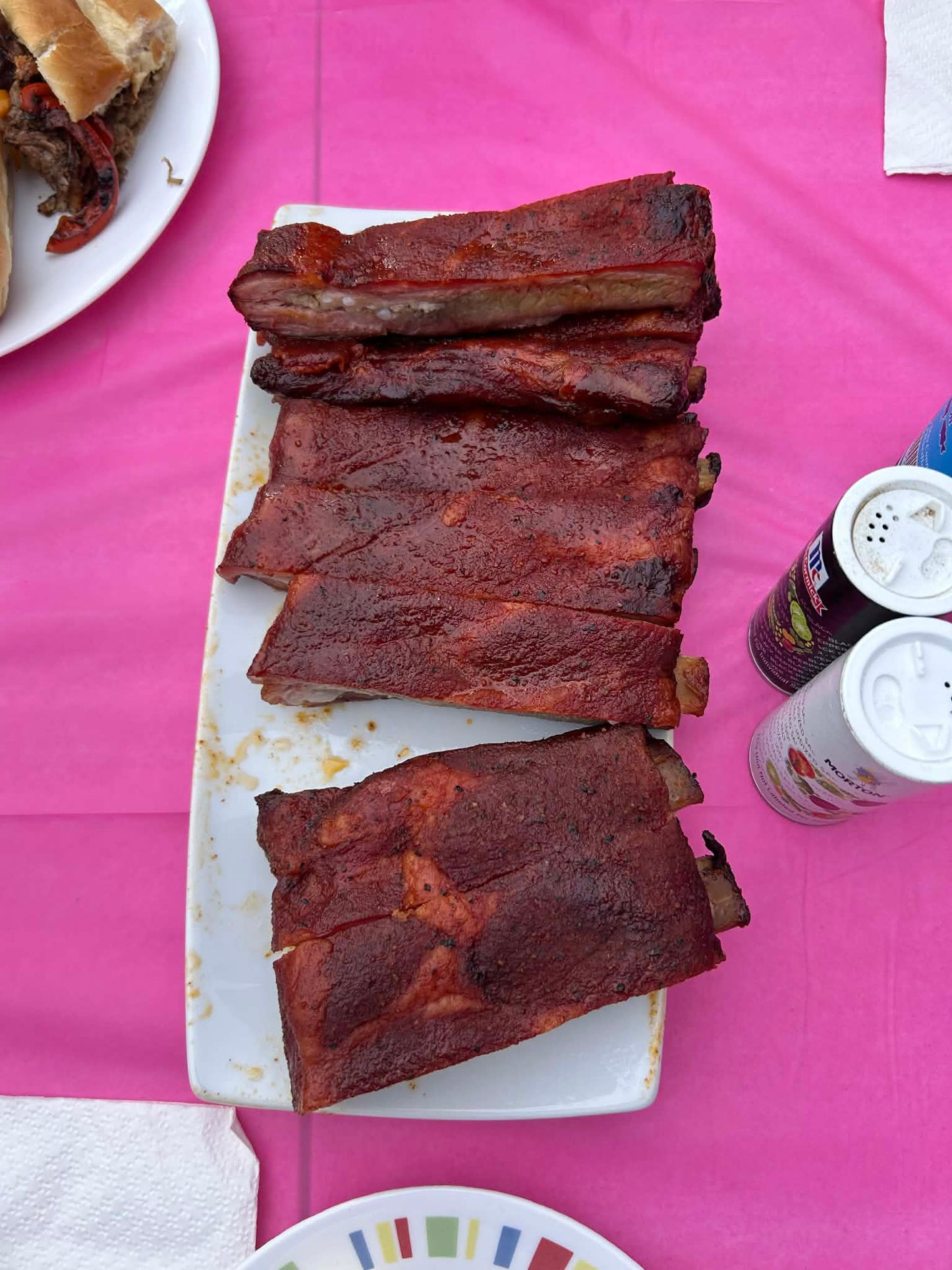 Pork Powder Rub Rub Fat Plate BBQ 