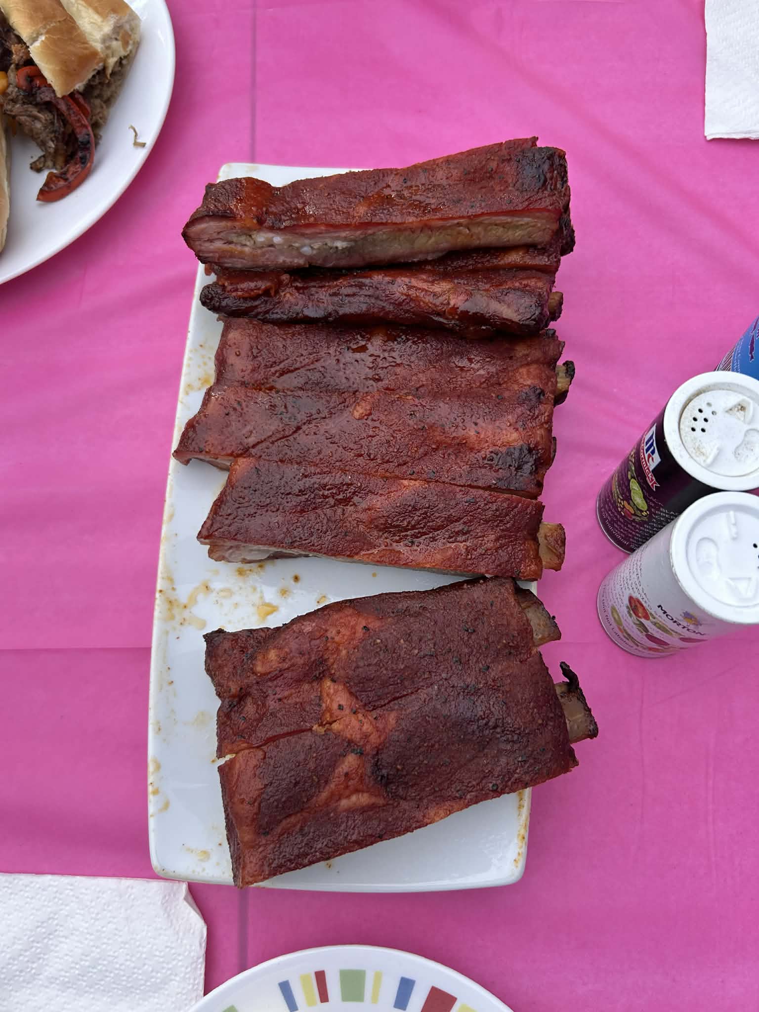 Pork Powder Rub Rub Fat Plate BBQ 