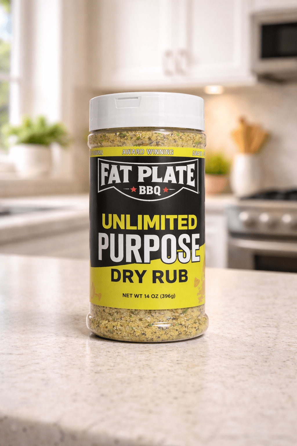 Unlimited Purpose Rub Rub Fat Plate BBQ 