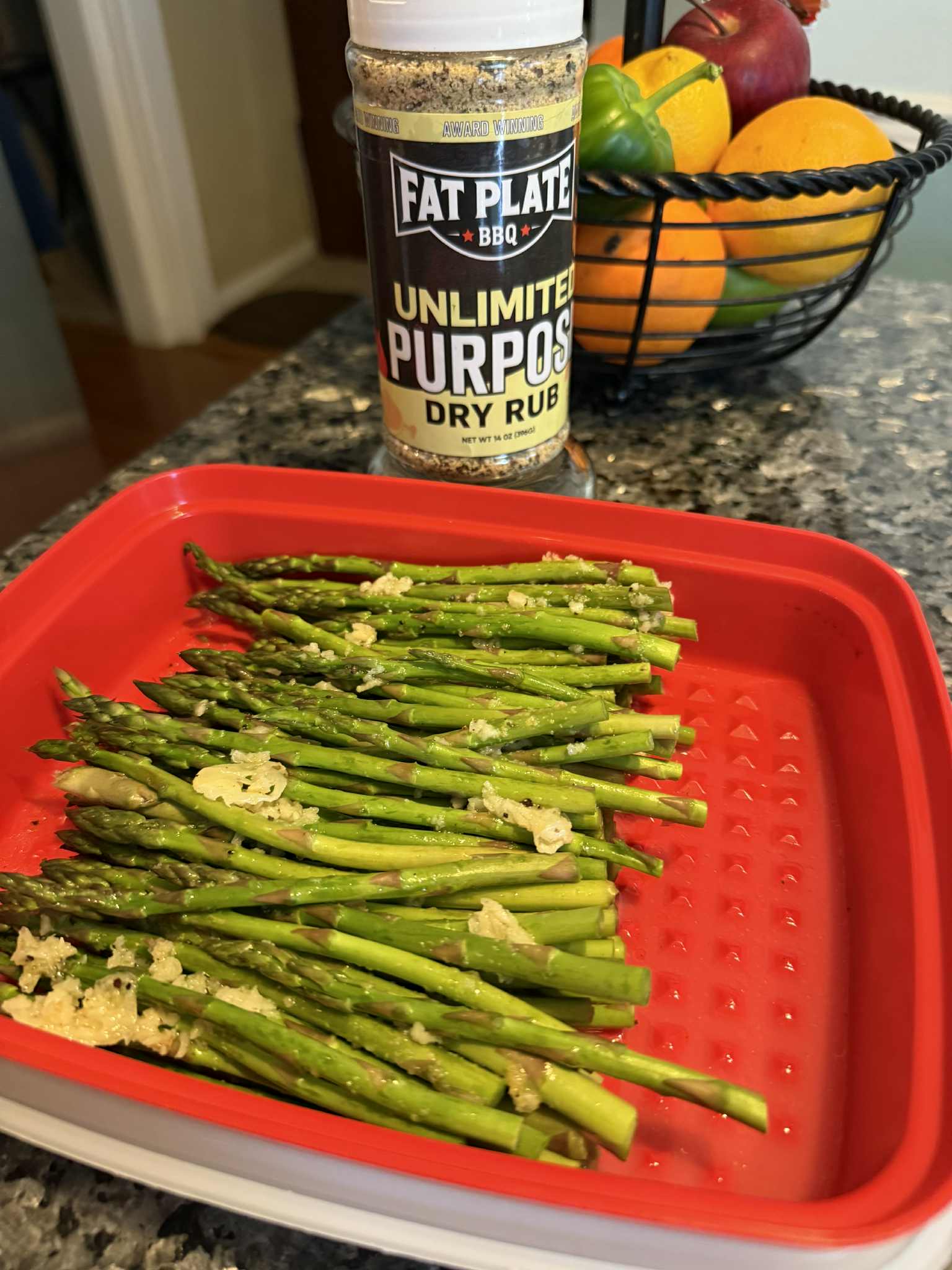 Unlimited Purpose Rub Rub Fat Plate BBQ 